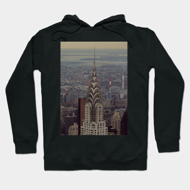 The Chrysler Building Hoodie by My Geeky Tees - T-Shirt Designs